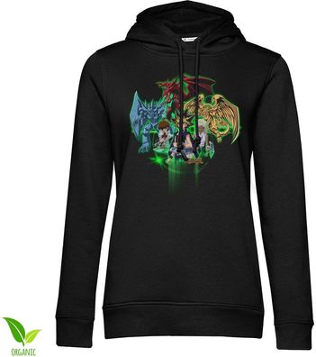 Yu-Gi-Oh! Damen Hoodie Yo-Gi-Oh! Glow Girly PA-57-YGO008-PAPL605
