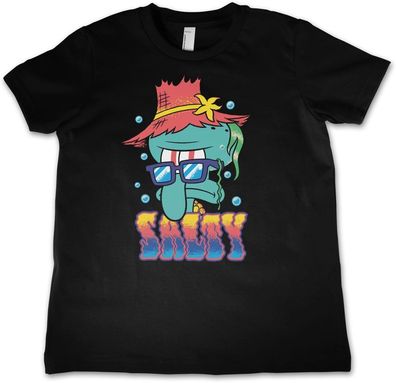 Spongebob Kinder T-Shirt Salty Squidward Kids Tee NIC-12-SB026-DTF596