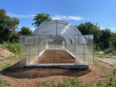 TOP Gewächshaus GOLEM PLUS - TOP PREIS inkl. Versand - B 4m - L 4, 6, 8, ..m - H 2,89