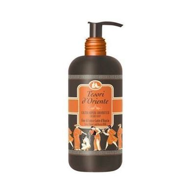 Tesori d'Oriente Lotusblüte und Sheabutter Flüssigseife 300 ml