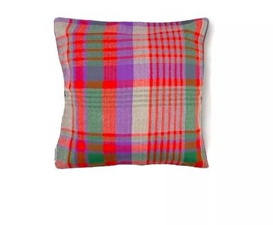 Moismont Kissenbezug 50x50cm AUS WOLLE NR. 81 GREEN TEA