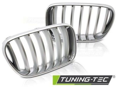 Upgrade Sportgrill passend für BMW X3 F25 10-14 Chrom / /itan