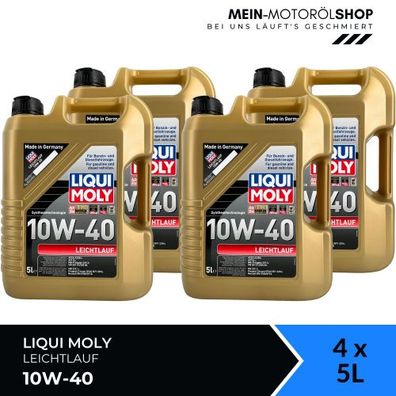 Liqui Moly Leichtlauf 10W-40 4x5 Liter