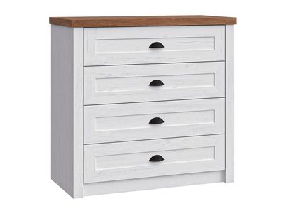 AX LIVING Kommode mit Schubladen Palmano K4 - 88 cm, Andersen Kiefer