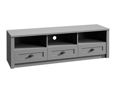 AX LIVING Lowboard TV Palmano - 158 cm breit, Stilvoll Grau