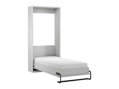 AX LIVING Wandbett Raiane PT90 Schrankbett in Weiß ohne Matratze