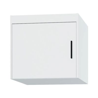 AX LIVING Schrankaufsatz Weiß Storicos 1T 59,9 x 55 x 53 cm Nachhaltig