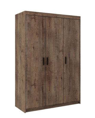 AX LIVING Storicos 3T 3 türig Kleiderschrank Lefkas 133 cm breit