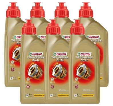 Castrol Transmax Dual 7x1 Liter Doppelkupplungsgetriebeöl DSG