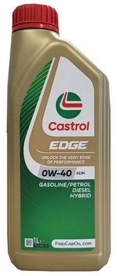 Castrol Edge 0W-40 1 Liter VW 502 00/ 505 00 MB-229.3/ 229.5 Porsche A40 Motoröl