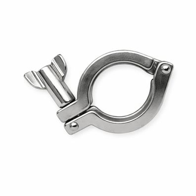 Verschluss-Klammer aus Edelstahl für CLAMP-Kupplung - bis 25 bar / (für Clamp-Größe)