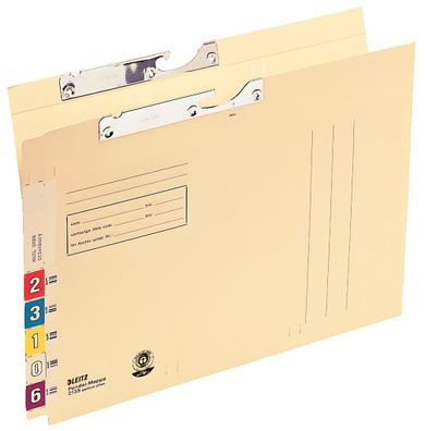 LEITZ Pendelmappe h'cham Pendelmappe seitlich offen Kraftkarton