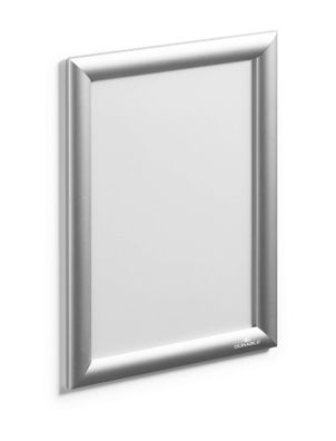 Durable Klapprahmen Aluminium A4 silber eloxiert