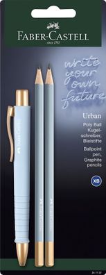 Faber Castell Kugelschreiber Poly Ball Urban BS sky blue