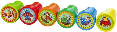 6 Kinderstempel Reise selbstfärbend