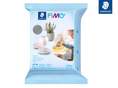 Staedtler Mod. masse FimoAir 1000g grau