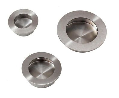 Edelstahl Muldengriff Muschelgriff Möbelgriff Griffmuschel Griffmulde Schrank