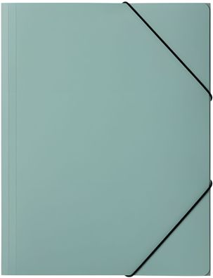 Pagna Gummizugmappe A4 PP Pastell eco 3 Einschlagklappen minze