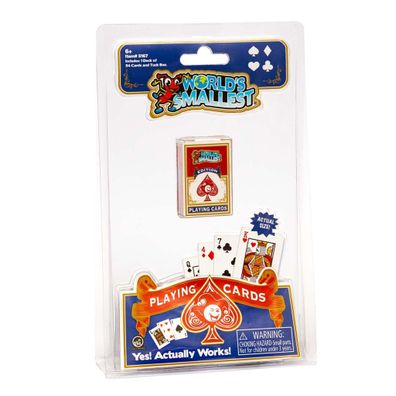 World's Smallest Playing Cards (Kartenspiel)