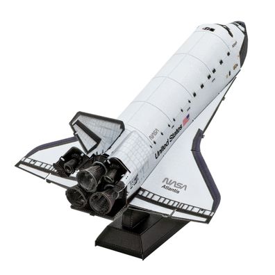 Metal Earth: Space Shuttle Atlantis (colored)