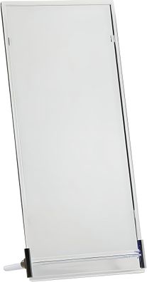 Tisch-Plakatständer DIN lang starkes hochtransparentes Plastik