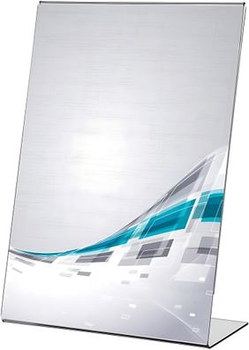 Pantaplast Tisch-Prospektständer A5 starkes hochtransparentes Plastik