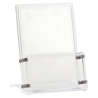 Pantaplast Tisch-Prospektständer A4 starkes hochtransparentes Plastik
