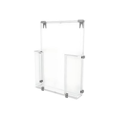 Pantaplast Wand-Prospekthalter A5 starkes hochtransparentes Plastik