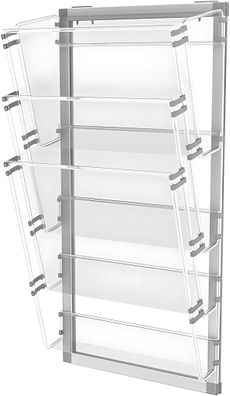 Pantaplast Wand-Prospekthalter A4 starkes hochtransparentes Plastik