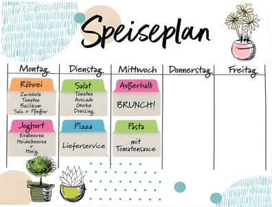 Haftstreifen UltraTabs Design, 50,8 x 38 mm, hellblau, pink, lila, 24