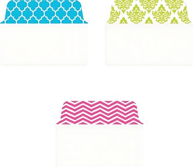 Haftstreifen UltraTabs Design, 50,8 x 38 mm, blau, grün, pink,24