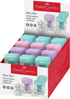 Faber Castell Einfachspitzdose transparent