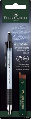 Faber Castell Druckbleistift GripMatic 1375 0,5 B blue Rad+M