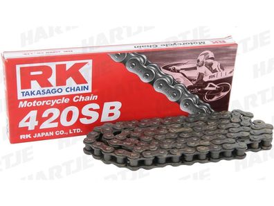 RK Kette "420SB" (1/2 x 1/4) Standard mit nahtlos 96 Glieder