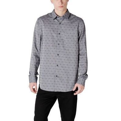 Guess Gray Cotton Shirt