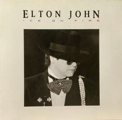 LP: Elton John: Ice On Fire (1985) The Rocket Record Company 826 213-1Q