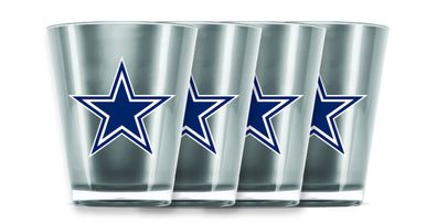 NFL Dallas Cowboys 4er Set Shot Gläser Schnaps Glas Schnapsglas 4 Stück
