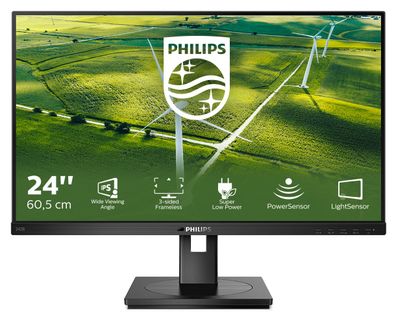 Philips B Line 242B1G - LED-Monitor - 60.4 cm (24") - 1920 x 1080 Full HD (1080p) @ 7