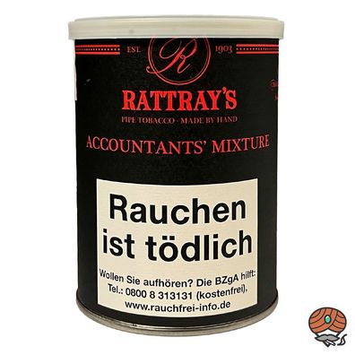 Rattray´s Accountants Mixture Pfeifentabak 100g Dose