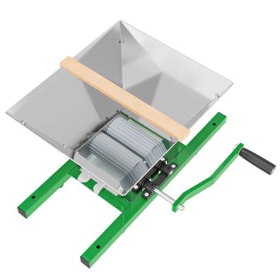 Wiltec Fruchtmühle 7L Obstmühle Obstpresse Saftpresse Traubenmühle Beerenpresse
