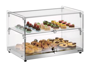 Bartscher Buffetvitrine 5400 2 E-K Glasvitrine Speisenvitrine Buffet