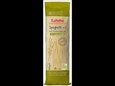 LaSelva 6x Spaghetti n°5 - Teigwaren aus Hartweizengrieß 500g