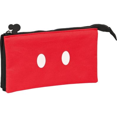 MICKEY MOUSE Dreifach Federmäppchen "MICKEY MOOD"
