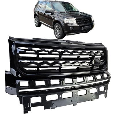 Sport Kühlergrill Schwarz Glanz passt für Land Rover Freelander 2 07-14