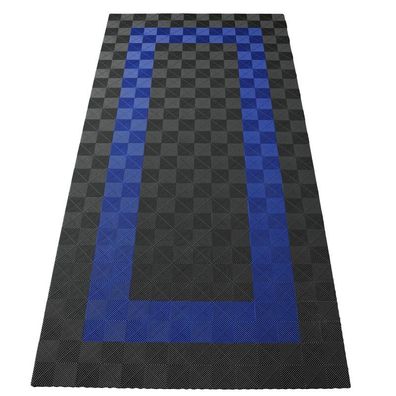 Ramroxx Performance Bodenfliesen Garagenboden Floor 2,8mx5,6m Grau Blau Set3