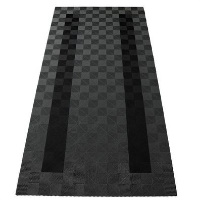 Ramroxx Performance Bodenfliesen Garagenboden Floor 2,8mx5,6m Grau Schwarz Set4