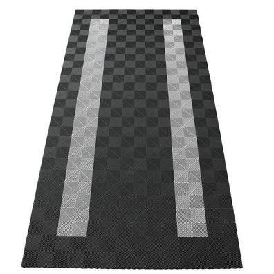 Ramroxx Performance Bodenfliesen Garagenboden Floor 2,8mx5,6m Grau Weiss Set4