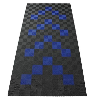 Ramroxx Performance Bodenfliesen Garagenboden Floor 2,8mx5,6m Grau Blau Set1