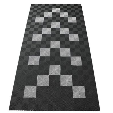 Ramroxx Performance Bodenfliesen Garagenboden Floor 2,8mx5,6m Grau Weiss Set1