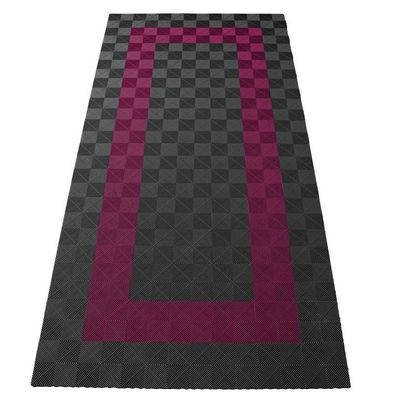 Ramroxx Performance Bodenfliesen Garagenboden Floor 2,8mx5,6m Grau Pink Set3